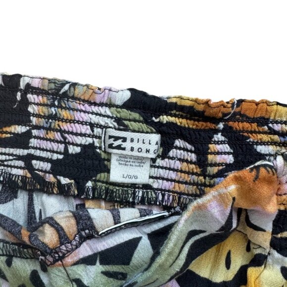 Billabong Split Spirit tropical print pants size large - Picture 3 of 6